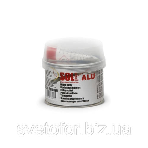 Шпатлевка с алюминием SOLL Aluminium Putty 0.2кг (арт.SG9 020) - фото 1 - id-p131154579