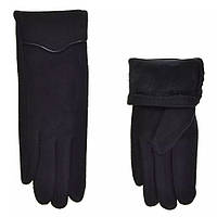 Рукавички жіночі теплі Grace 5522 XL (8) твідові чорні