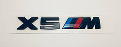 Емблема кузова BMW X5M чорний