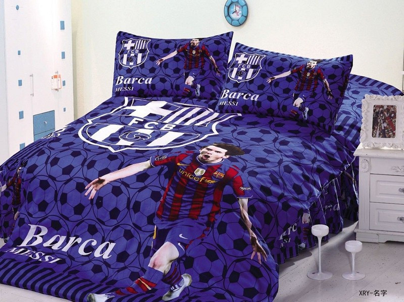 Комплект постільної білизни FC Barcelona Messi 150*200