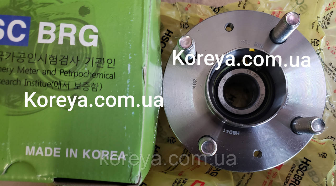 Ступиця задня Aвeo без ABS. HSC 96471776, фото 1