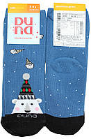 Шкарпетки махрові сині з мишком, розмір 16-18, Дюна
