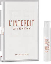 Givenchy L'Interdit Eau De Toilette — Туалетна вода 1ml (пробник)