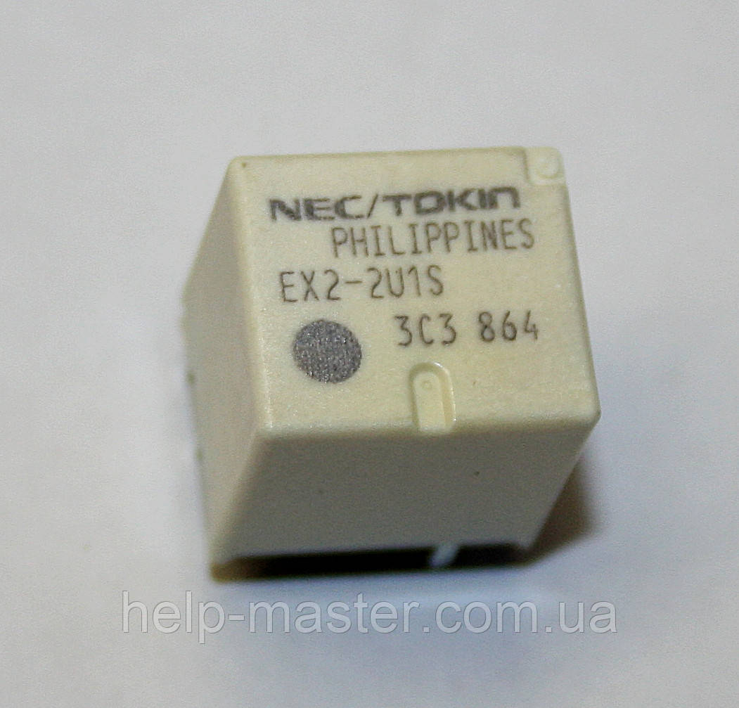 Реле EX2-2U1S (12VDC), фото 1