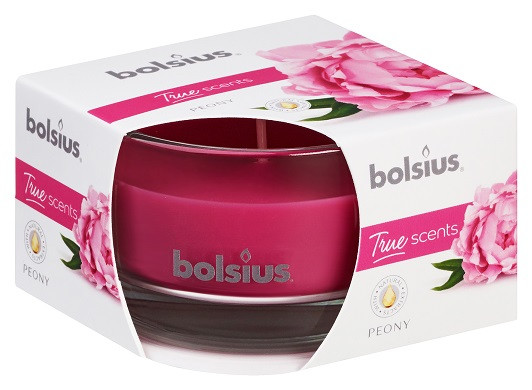 Свічка ароматична в склі півонія Bolsius (71-113 PEO)