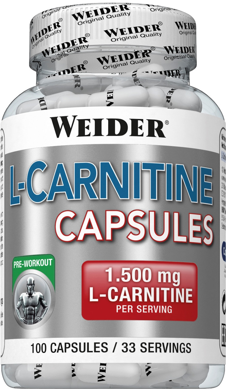 Weider L-Carnitine 1500mg 100 caps