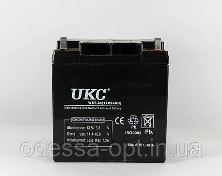 Акумулятор BATTERY 12V 24A (Реальна ємність -40%), фото 3