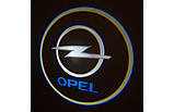 Підсвітка дверей Opel на батарейках, фото 3
