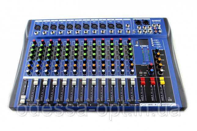 Аудіо мікшер Mixer 12USB\CT12 Ямаха 12 канальний, фото 1