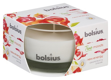 Свічка ароматична в склі грейпфрут і імбир Bolsius (36046 NEY)