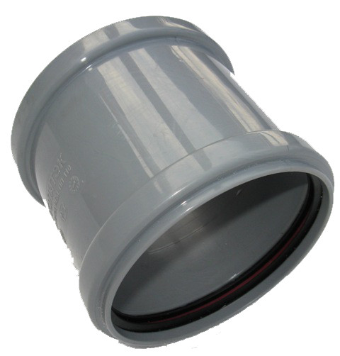 Муфта каналізаційна d 110 мм, PP, фото 1