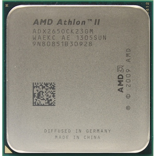 Процесор AMD Athlon II X2 265 3.30 GHz / 2 M / 2000 MHz (ADX265OCK23GM) sAM2+/AM3, tray