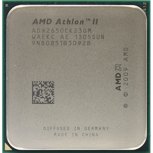 Процесор AMD Athlon II X2 265 3.30 GHz / 2 M / 2000 MHz (ADX265OCK23GM) sAM2+/AM3, tray, фото 1