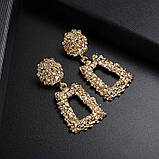 Сережки прямокутні, фото 3