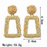 Сережки прямокутні, фото 4