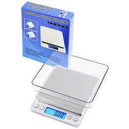 Ваги ювелірні 6295A, 500 г (0.01г) +чаша