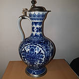 Фарфорова ваза з олов'яної кришкою Kaiser, фото 3