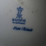 Фарфорова ваза з олов'яної кришкою Kaiser, фото 4
