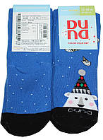 Шкарпетки махрові сині з мишком, розмір 12-14, Дюна
