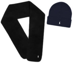 Теплая шапка и шарф Polo Ralph Lauren (ориг.бирка) зима