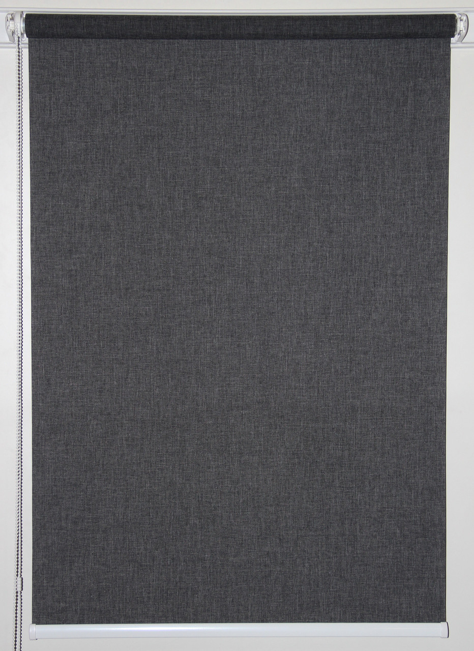 Рулонна штора Джинс Чорний, фото 1