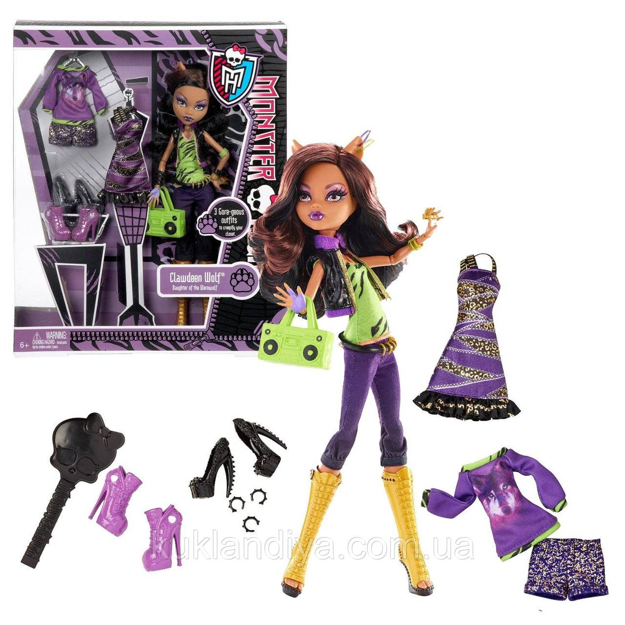 Кукла Monster High Клодин Я люблю моду / I Love Fashion  Clawdeen Wolf, фото 1