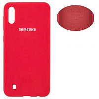 Чохол Silicone Cover Samsung A10 2019 A105 червоний