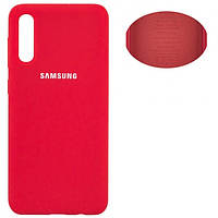 Чохол Silicone Cover Samsung A50 2019 A505 червоний