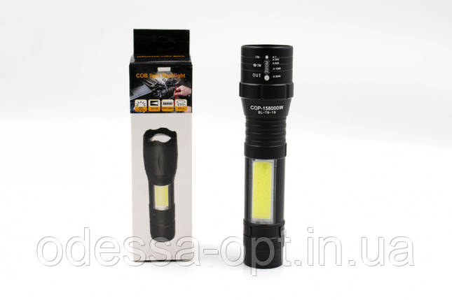 Ліхтарик BL 19 T6 заряджається від microUSB, фото 1