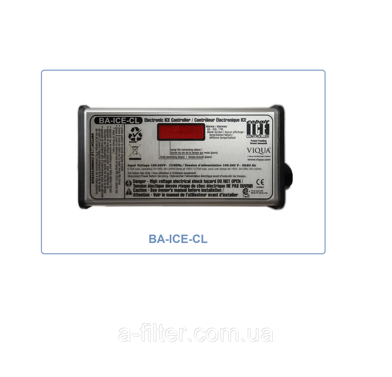 Блок живлення BA-ICE-CL Viqua, фото 1