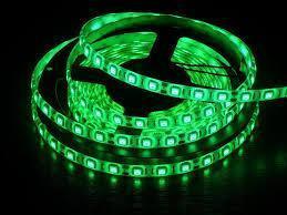Світлодіодна LED стрічка 5050 Green (зелений діод)