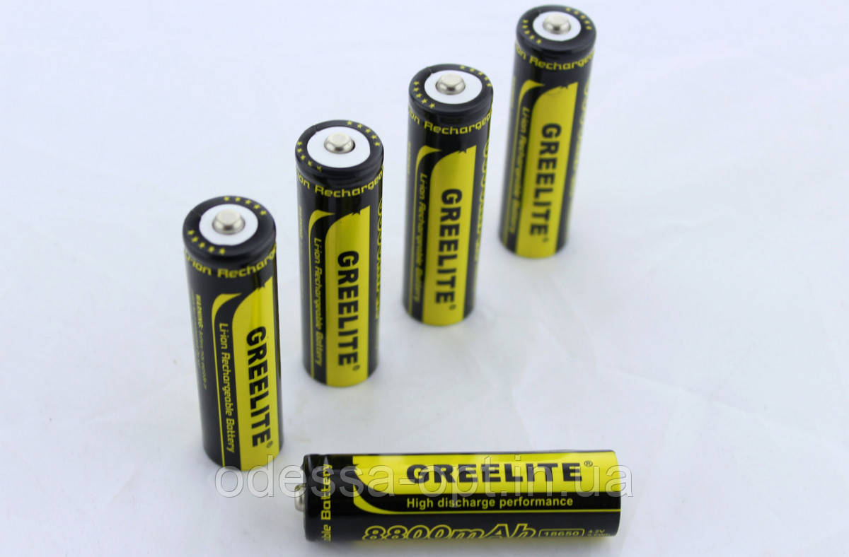 Батарейка BATTERY 18650 Black Greelite (1000 mAh)