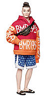 Лялька Кен Barbie Ken BMR1959 Fully Poseable Fashion Doll with Bun, Bold Logo Hoodie & Basketball Shorts GHT93