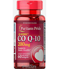Puritan's Pride CO Q-10 200 mg, Коензим Q10 (60 капс.)
