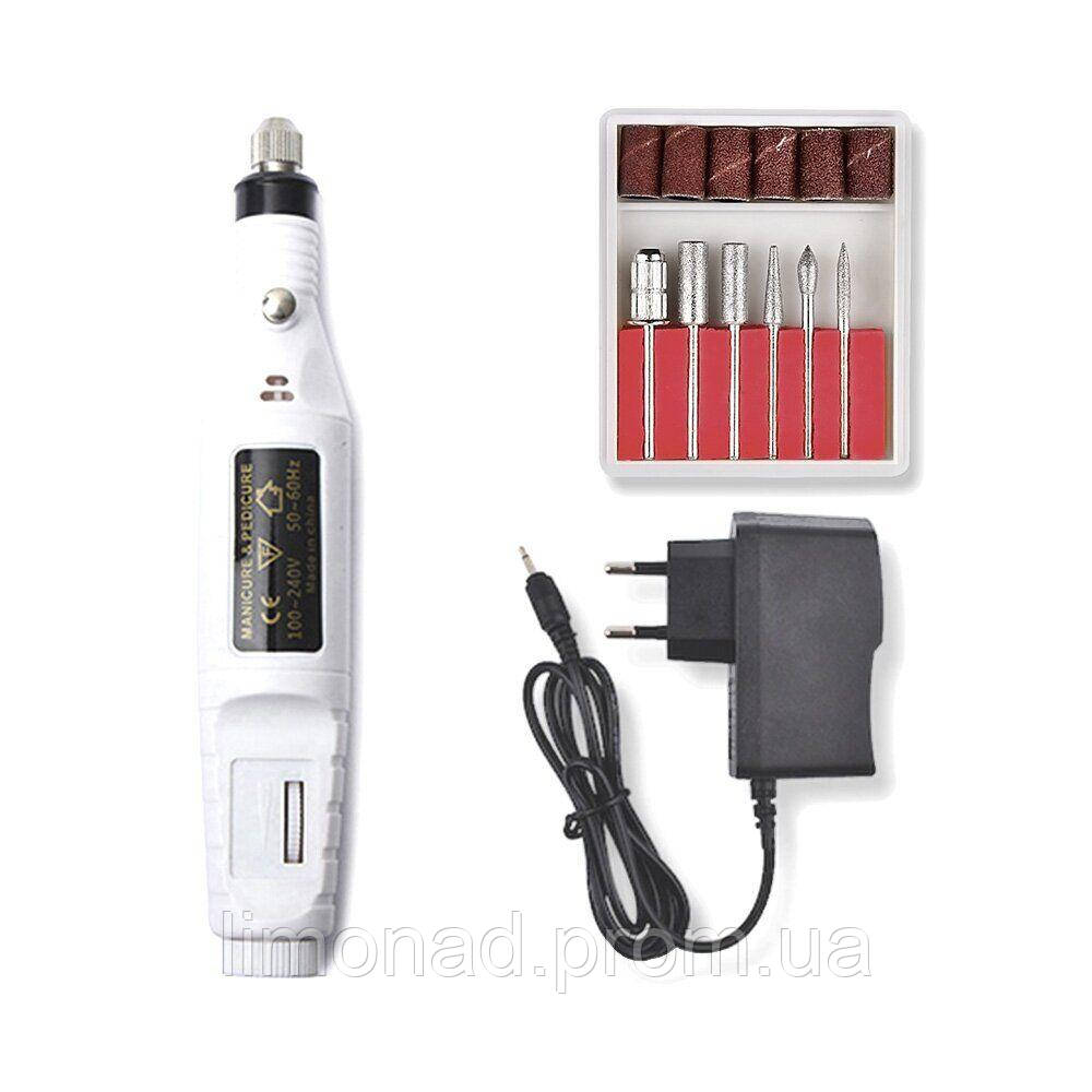 Ручка-фрезер для Маникюра 10 Вт 20 000 Об, Белый — Купить Недорого на ...