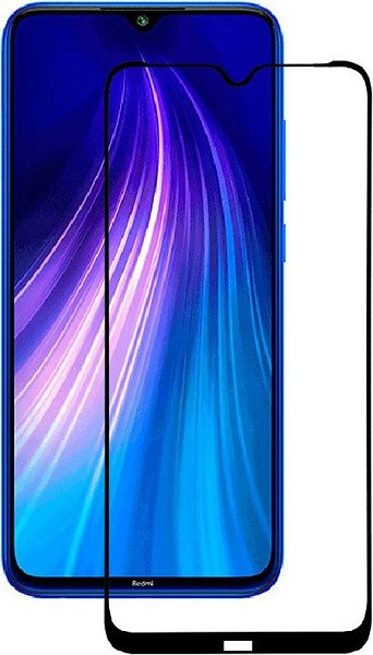Захисне скло Tempered Glass 11D Premium Full Glue Xiaomi Redmi Note 8 black, фото 1
