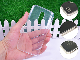 Ультратонкий 1 мм силіконовий чохол для Motorola Moto M XT1662