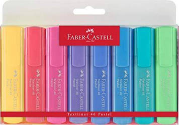 Набір маркерів Faber Castell TEXTLINER PASTEL 8 шт. (154609)