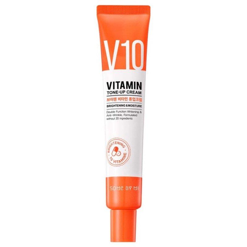 Освітлюючий крем для обличчя BY SOME MI V10 Vitamin Tone-Up Cream, фото 1