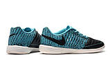 Футзалки Nike Lunar Gato II IC black/blue, фото 2