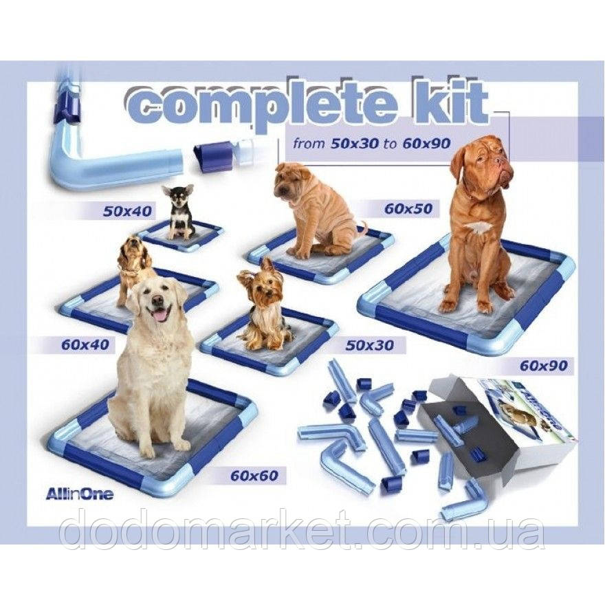 Модульний тримач для пелюшок туалет для собак і цуценят Італія, фото 1