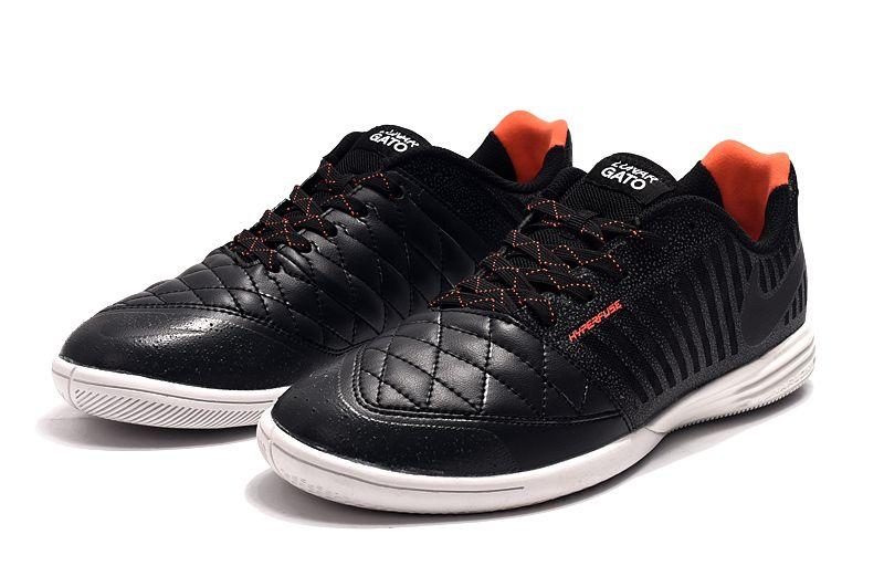 Футзалки Nike Lunar Gato II IC black/orange