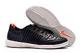 Футзалки Nike Lunar Gato II IC black/orange, фото 2