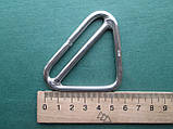 Трикутне вантажопідйомне кільце з перемичкою, нержавіюча сталь А4 (AISI 316), фото 4