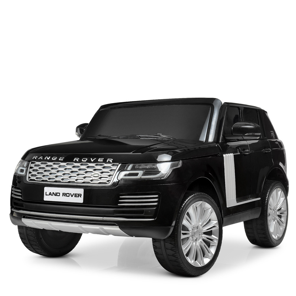 Дитячий електромобіль Land Rover чорний
