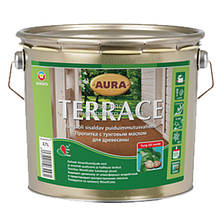 Масло AURA Terrace для терас (коричневий), 2,7 л