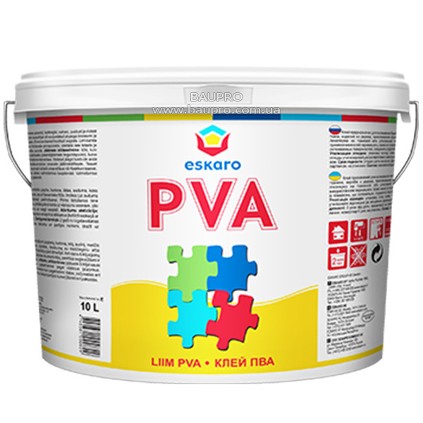 Клей ESKARO Lim PVA, 10 л, фото 1