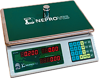 Ваги настільні торговельні Днепровес ВТД-ЛД1 СВ (РК) фасувальні електронні з функцією підсумовування покупок