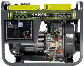 Дизельний генератор Könner & Söhnen KSB 8000DE ATSR (6 кВт)