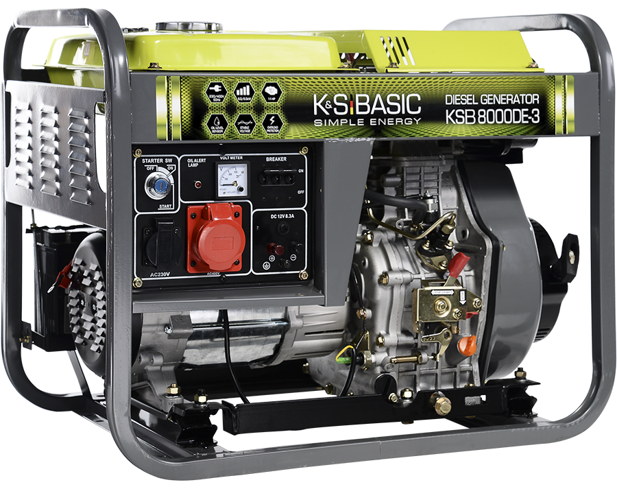 Дизельний генератор Könner & Söhnen KS 8000DE-3 (6 кВт)